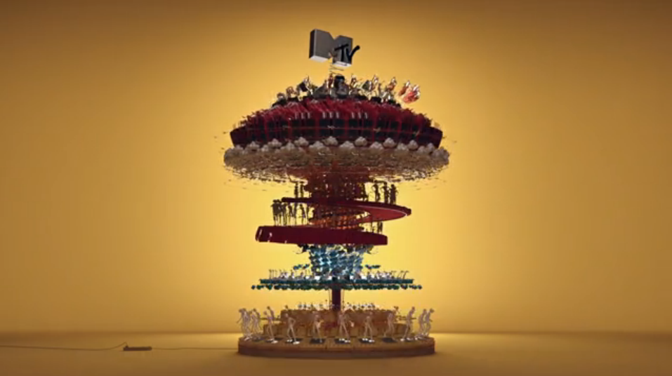 El carrusel musical de MTV